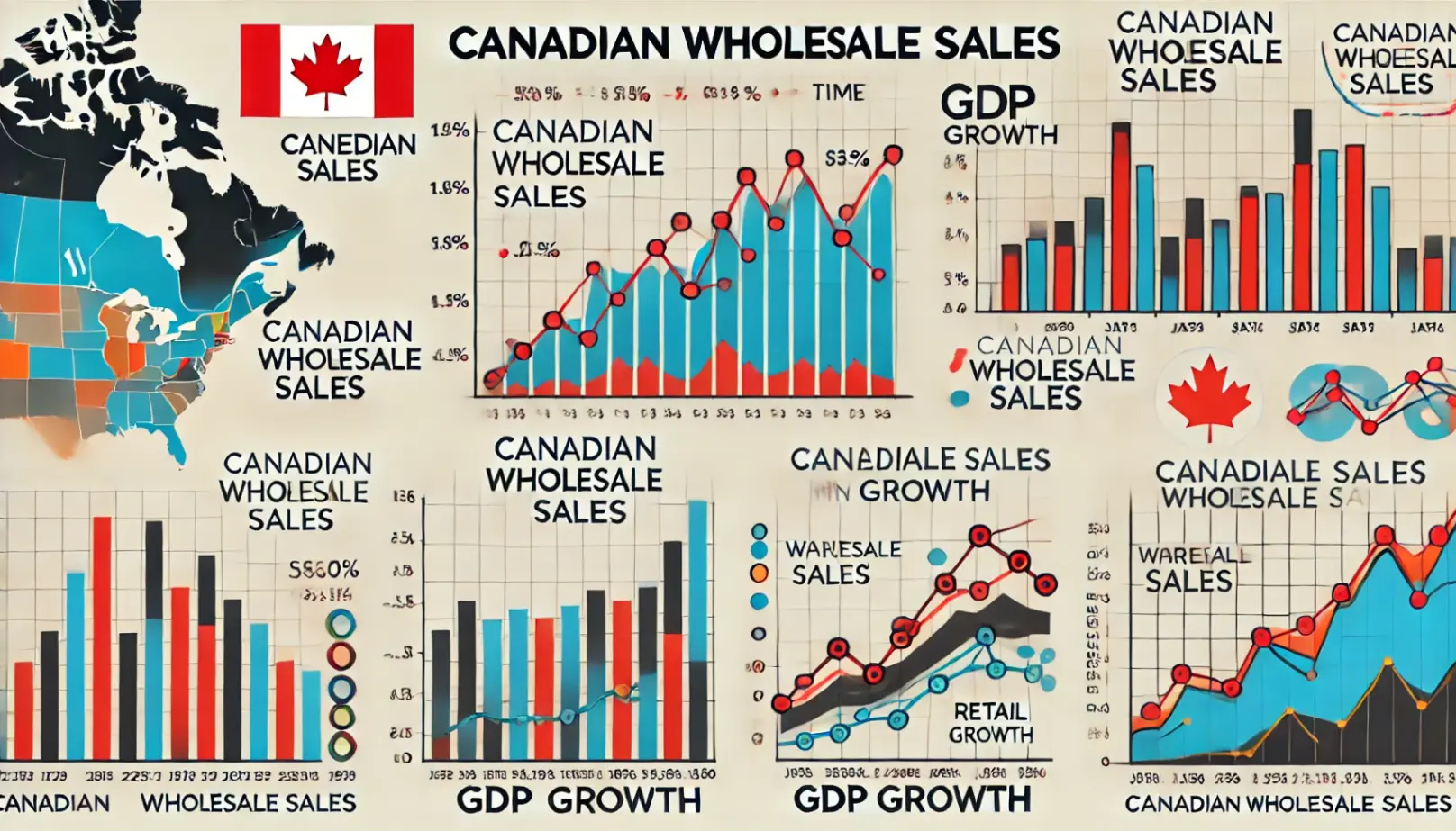 Comparing Canadian Wholesale Sales with Other Indicators