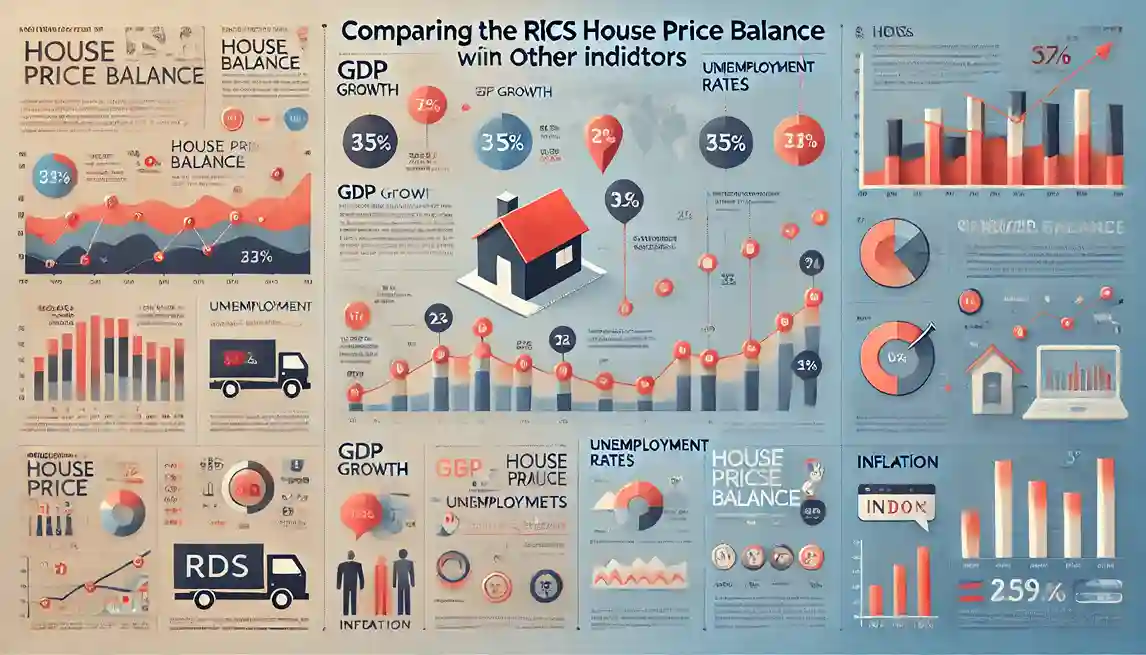 Comparing the RICS House Price Balance with Other Indicators