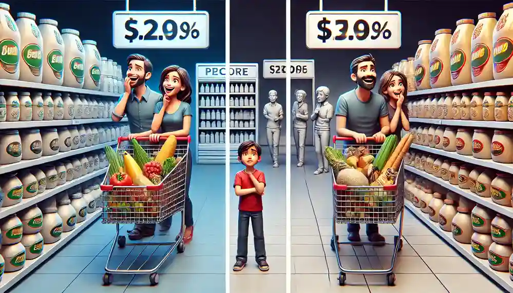 Inflation affects household consumption by eroding purchasing power