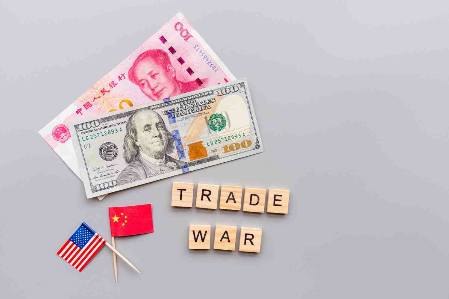 US China trade war is a pertinen