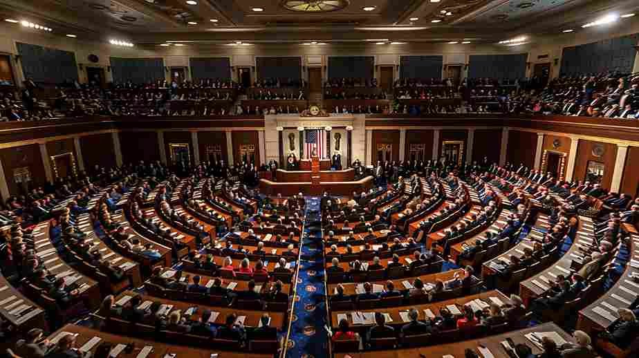 US Congress is divided into two chambers the House of Representatives and the Senate